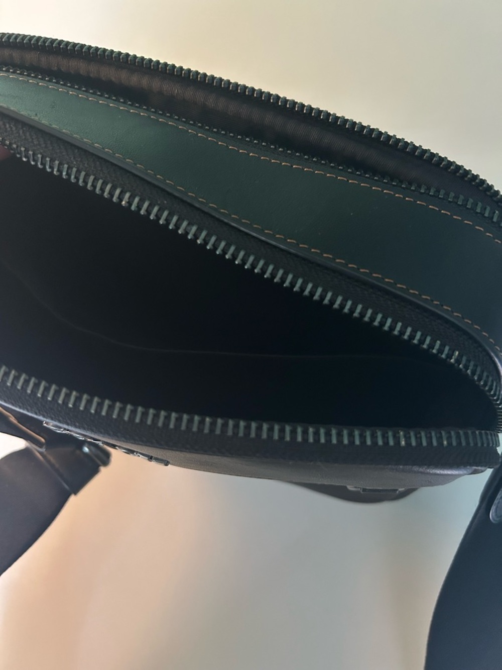 COACH Black Leather Crossbody Bag - Picture 8 of 8